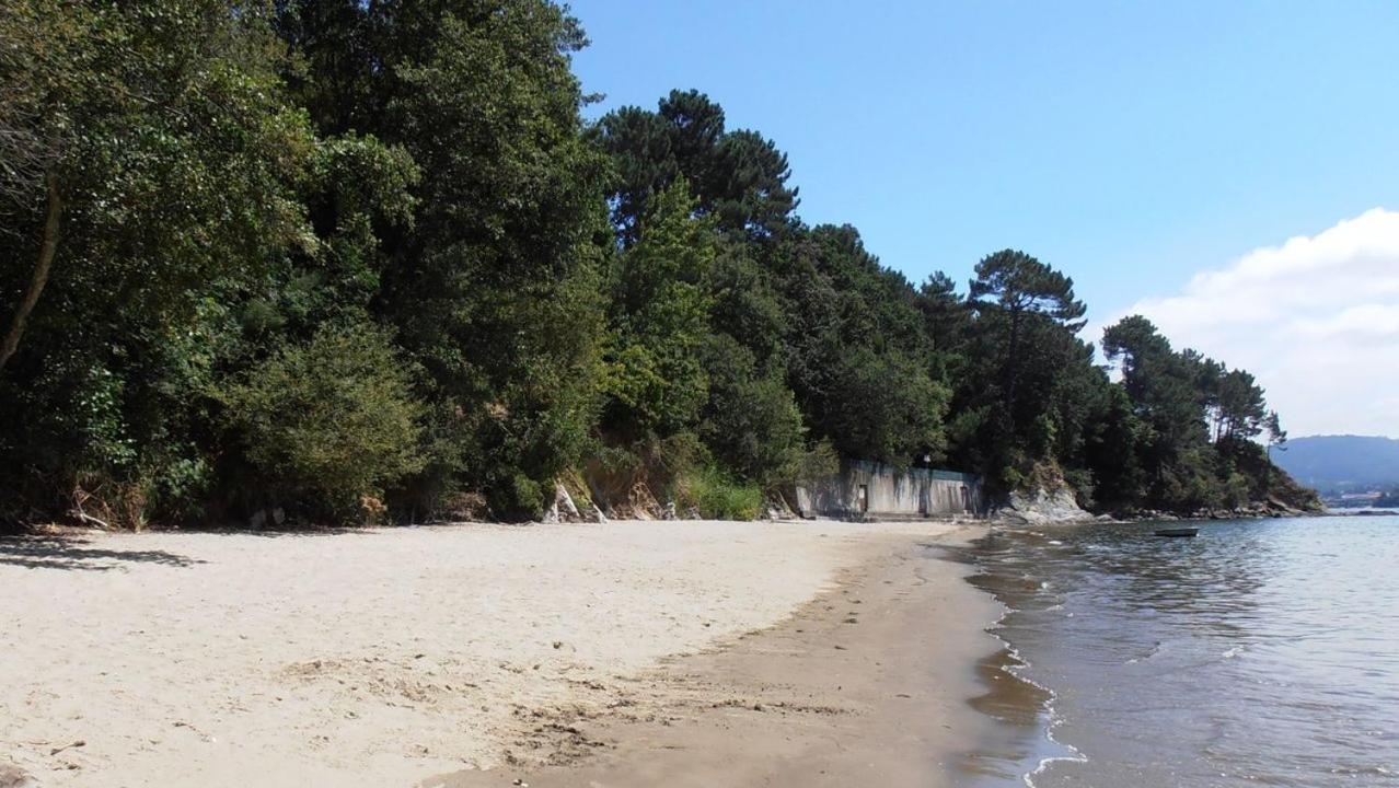 فيلا Casa Con Jardin En La Playa De Almieiras Fene المظهر الخارجي الصورة
